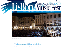 Tablet Screenshot of lisbonmusicfest.com